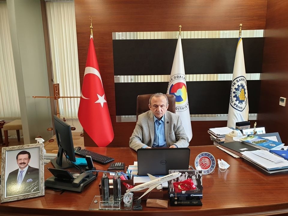 Başkan Yılmaz TOBB Toplantısına katıldı 