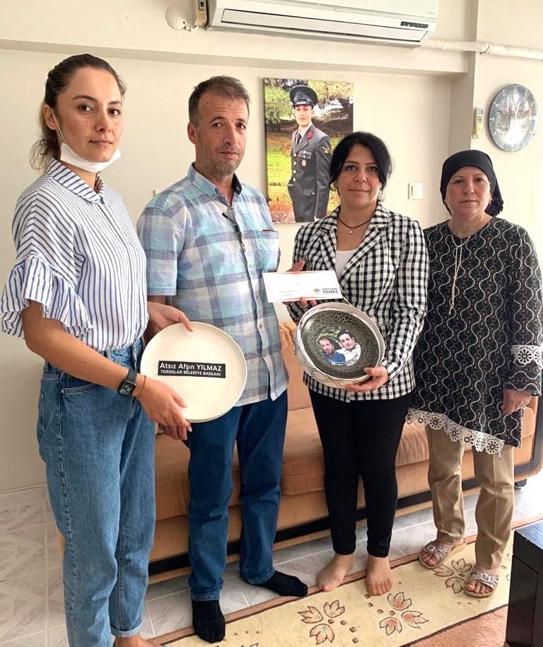 Başkan Yılmaz’dan şehit babalarına anlamlı mektup 