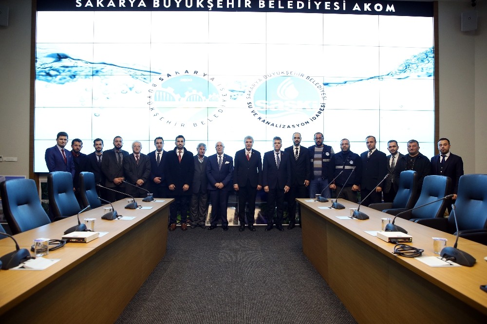 Başkan Yüce, SASKİ bünyesindeki 15 personelle bir araya geldi 