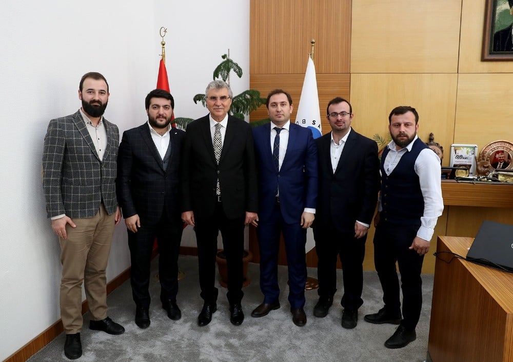 Başkan Yüce, UDEF’i makamında ağırladı 