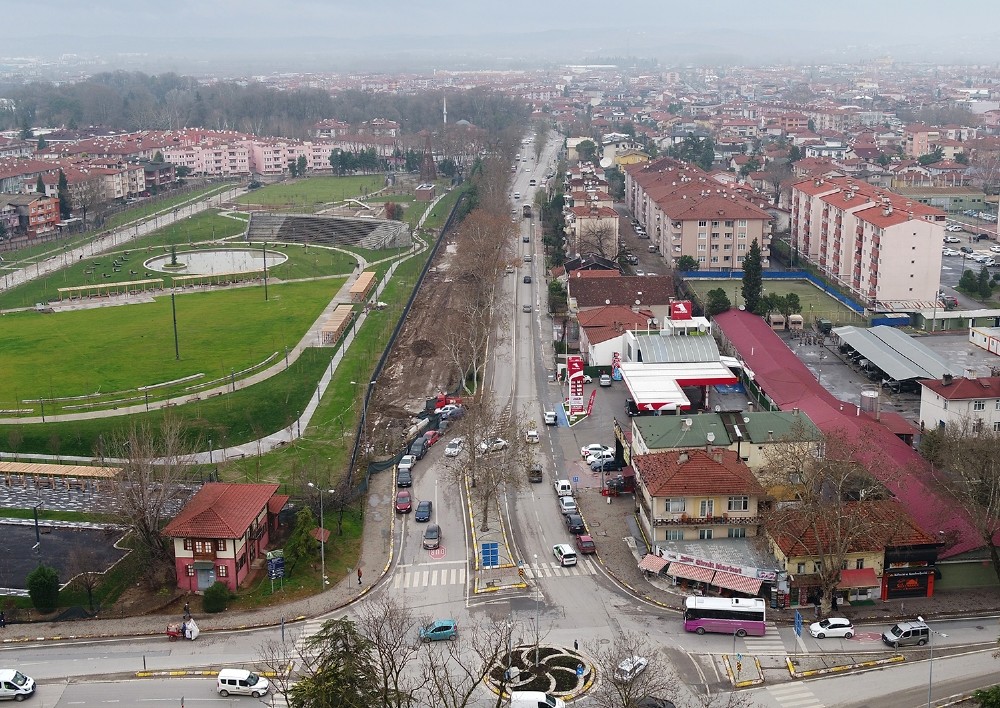 Başkan Yüce: “Yazlık Caddesi’nin tamamı duble olacak” 