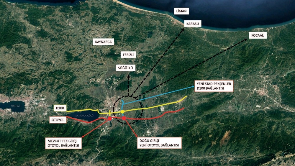 Başkan Yüce’den yeni otoyol girişi için müjdeli haber 