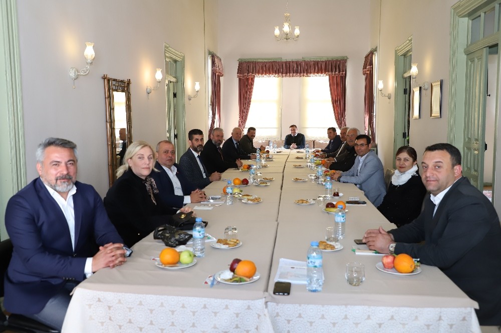 Başkan Yücel’den Oda Başkanlarıyla 