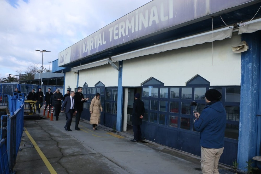Başkan Yüksel, Kartal’a deniz ulaşımını kazandırmaya kararlı 