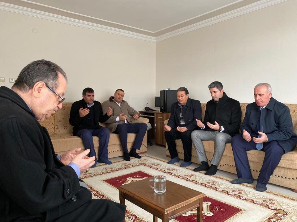 Başkan Yüksel’den şehit ailesine ziyaret 