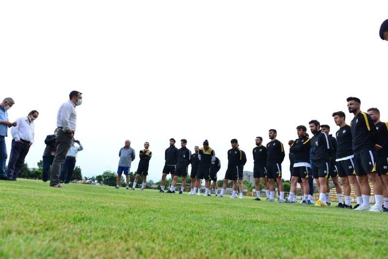 Başkan Yükselden Tekirdağspor’a ilk idmanda moral ziyareti 