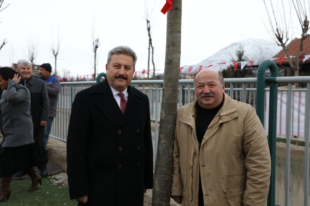 Başkanı Dr. Mustafa Palancıoğlu“fidan değil, ağaç dikiyoruz” 