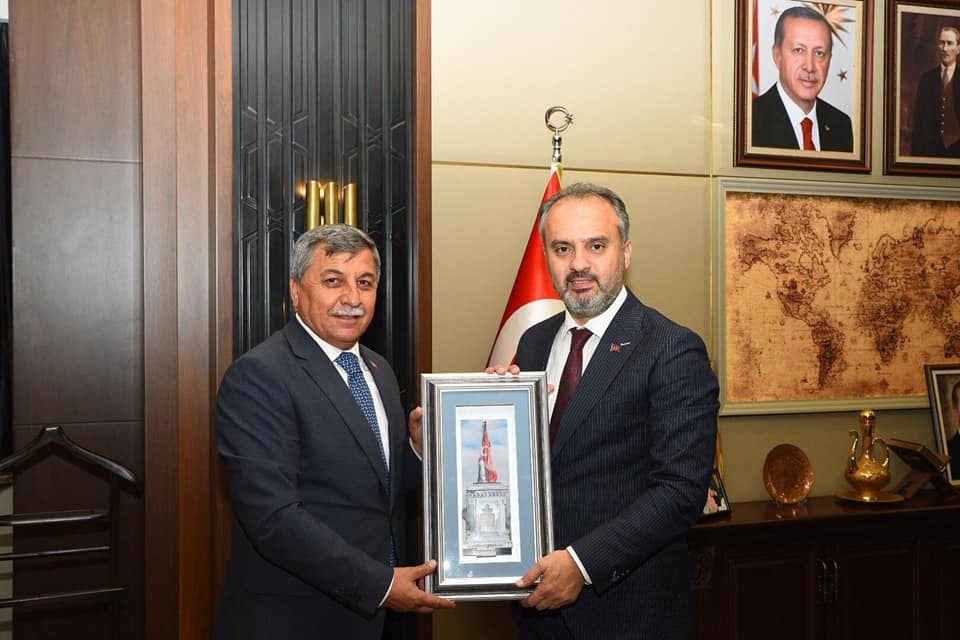 Başkanlar Bursa ziyareti 