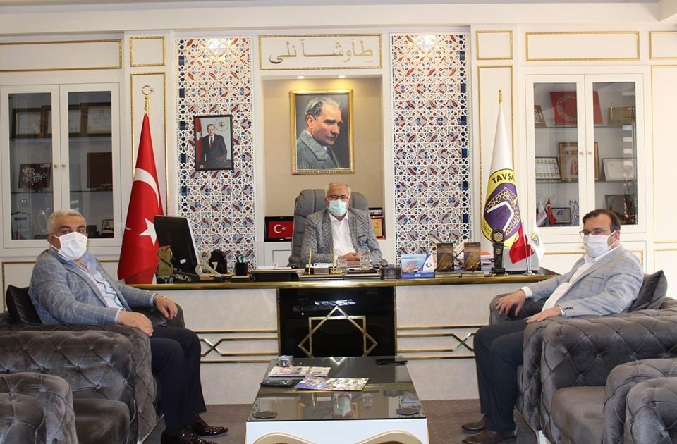 Başkanlar pazarcı esnafları için bir araya geldi 