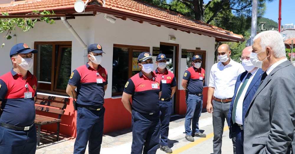 Başkanlardan bayram ziyareti 