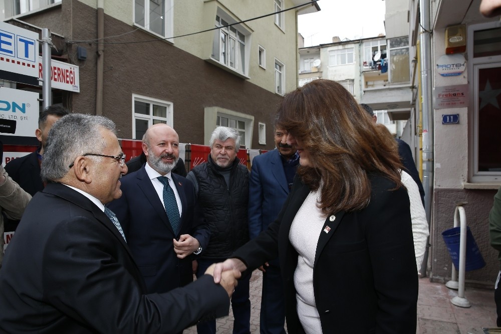 Başkanlardan CHP ve İYİ Parti’ye ziyaret 