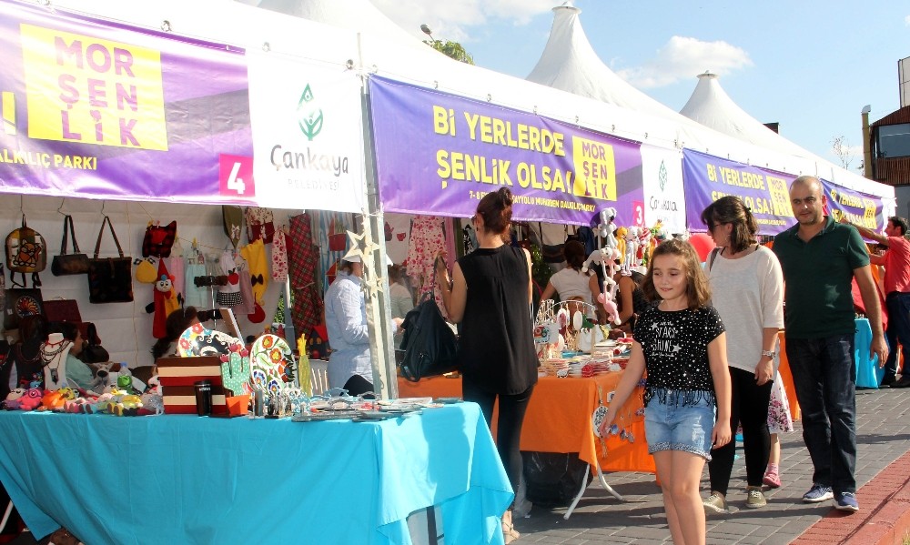 Başkentliler ‘Mor Şenlik’te buluştu 