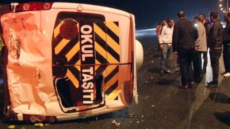 Başkent’te 10 araç birbirine girdi!