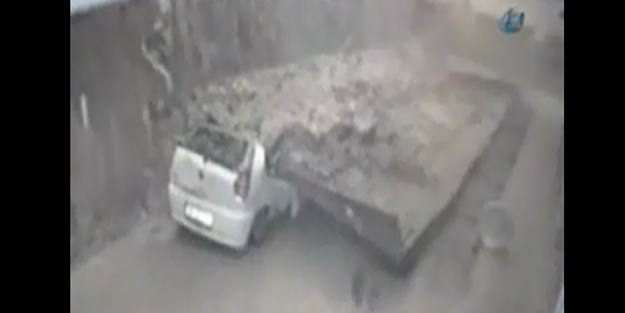 Başkent'te akıl almaz kaza