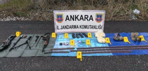 Başkentte cephanelik ele geçirildi!