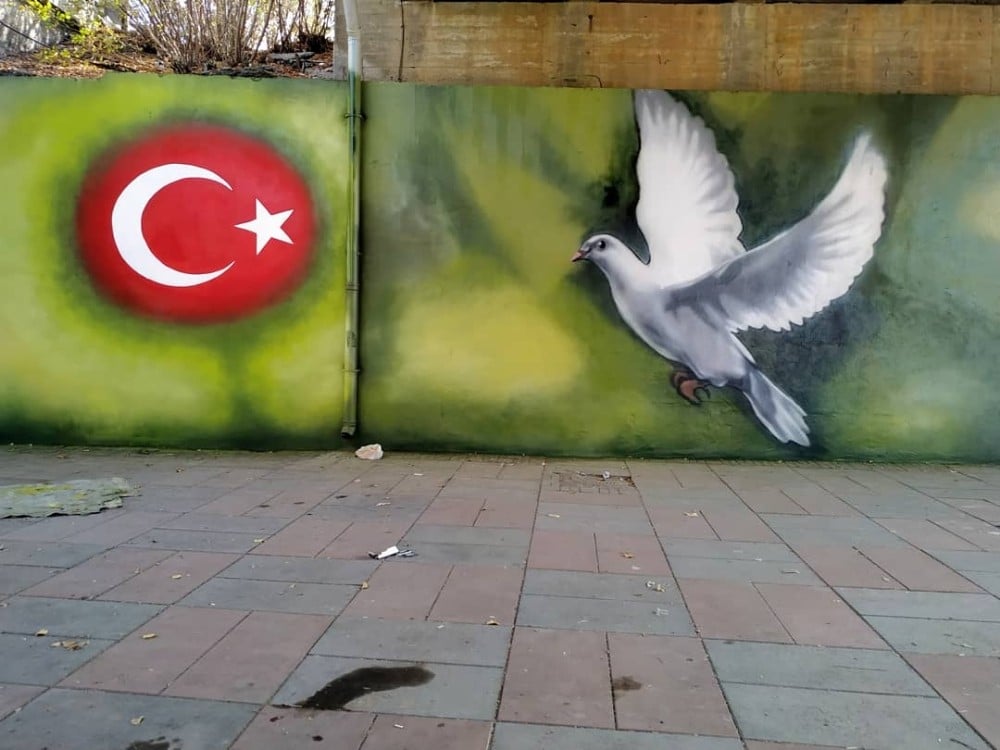 Başkentte duvarlar renkleniyor 