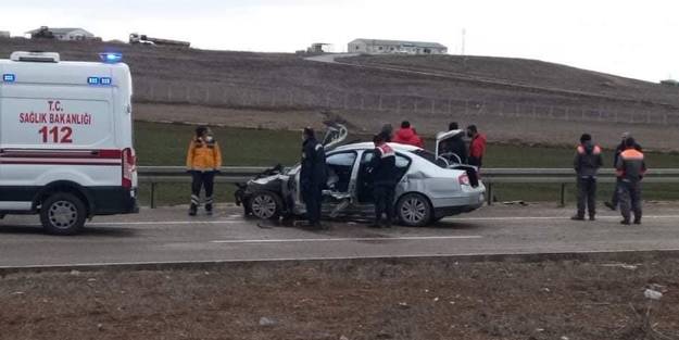 Başkent'te feci kaza: 1ölü, 2 yaralı