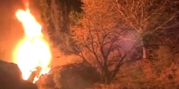 Başkentte feci kaza: Yanarak can verdiler