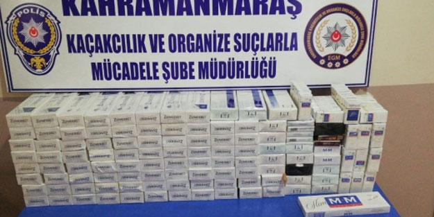 Başkentte kaçak sigara operasyonu! 20 bin adet
