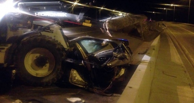 Başkent'te korkunç kaza! 6 parçaya ayrıldı