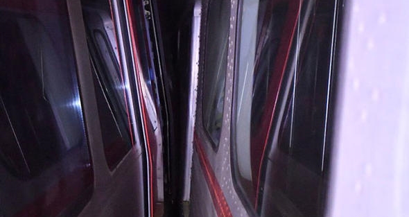 Başkentte metroda kaza!