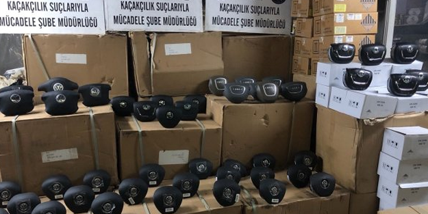 Başkentte sahte yedek parça operasyonu! Çin'den getirmişler