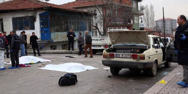 Başkent'te sokak ortasında infaz: 3 ölü!