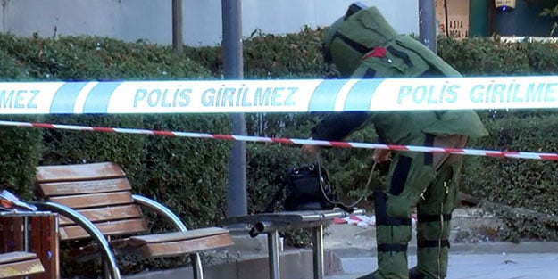 Başkent'te şüpheli çanta paniği