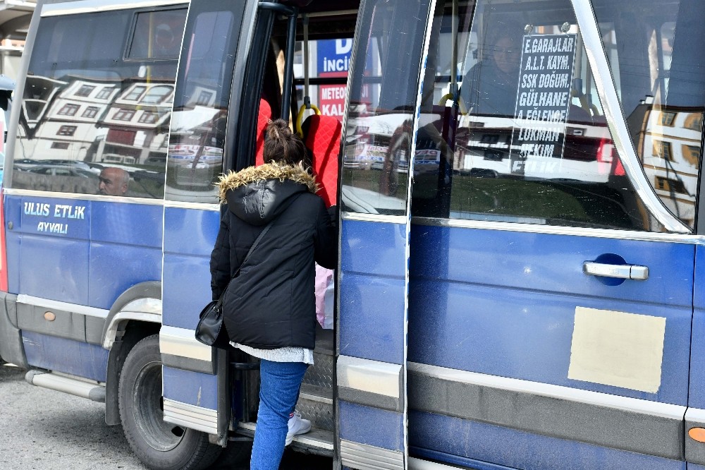 Başkent’te toplu taşıma araçları dezenfekte ediliyor 