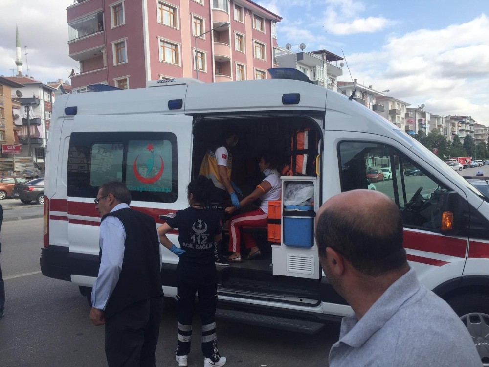 Başkent’te trafik kazası: 2 yaralı 