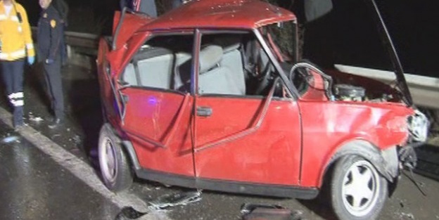 Başkentte trafik kazası