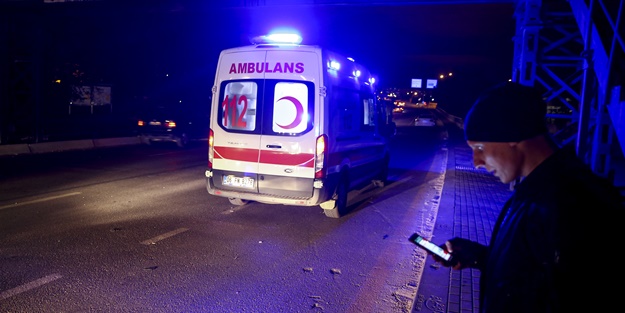 Başkent'te trafik kazası