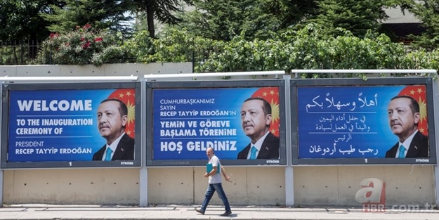 Başkentte yabancı konuklara özel billboard
