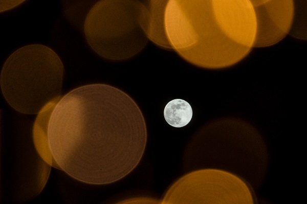 Başkentte yılın son dolunayı