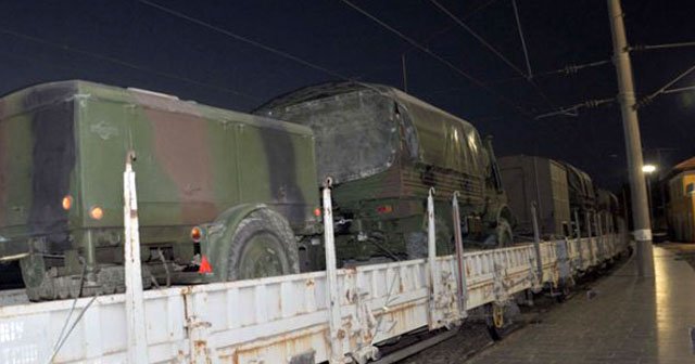 Başkent'ten Suriye sınırına askeri sevkiyat