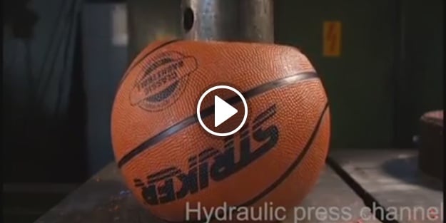Basketbol topu preslenirse ne olur?