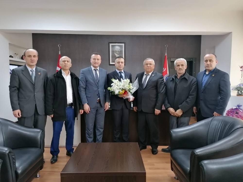 Başol emniyet müdürü Çelik’e başarılar diledi 