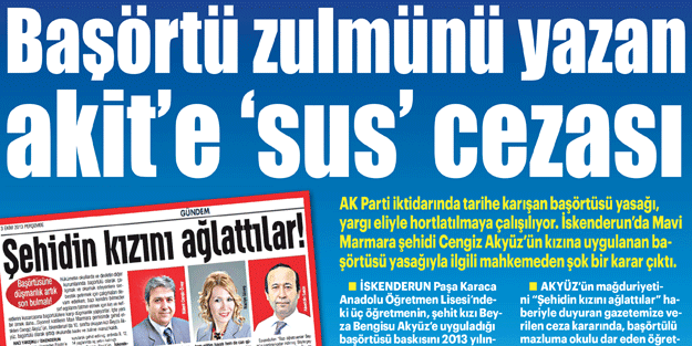 Başörtü yasakçılarına AYM geçit vermedi