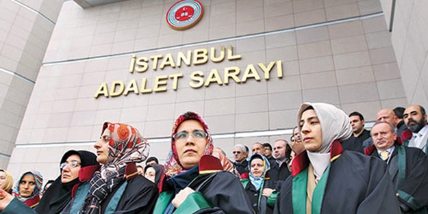 Başörtülü avukatların önündeki engel kalktı