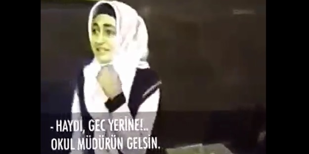 Başörtülü öğrencinin kürsüden indirildiği günler...