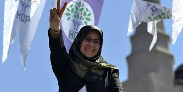 Başörtüsü mücadelecisi olmakla övünen HDP'li Hüda Kaya! Erdoğan'ın 'Allah'tan gelen bir felaket' sözlerini hedef aldı