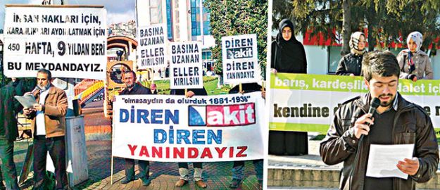 Başörtüsü eylemlerinde Akit’e destek!