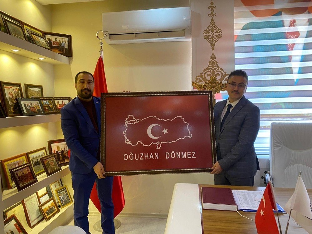 Başsavcı Oğuzhan Dönemez’den şehit ailesi federasyonuna ziyaret 