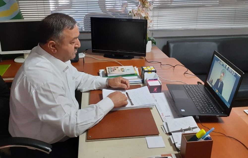 Baştuğ, video konferansta narenciye üreticisinin sorunları aktardı 