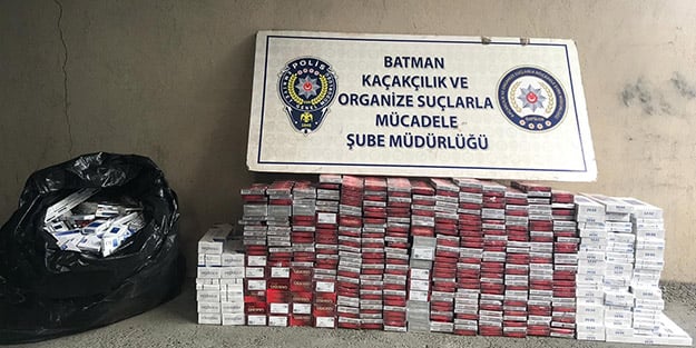Batı illerine kaçak sigara sevkiyatı yapanlara operasyon