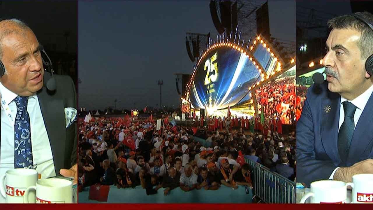 Batı mamulü sosyal medya dayatmasına tokat gibi cevap! Bakan Tekin AKİT TV'de CHP ve fondaş medyayı rezil etti!