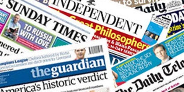 Batı medyası bayram ediyor