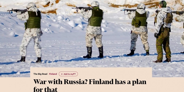 Batı medyası duyurdu: Rusya'nın komşusu savaşa hazır