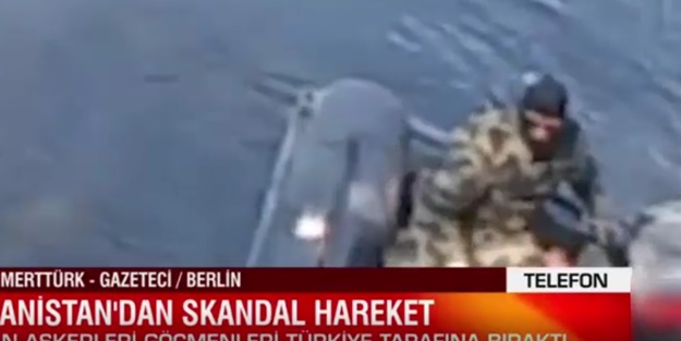 Batı medyası görüntüleri paylaştı! Yunanistan'dan skandal