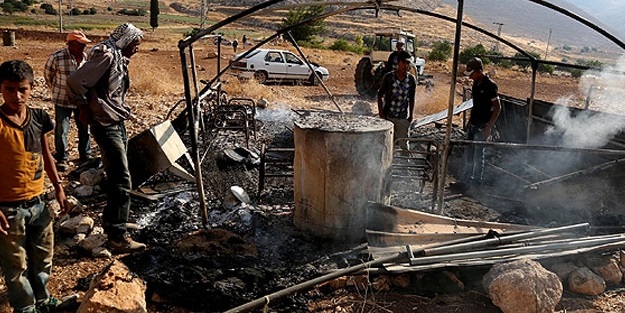 Batı Şeria'da çadır kundakçısı 3 Yahudi gözaltına alındı